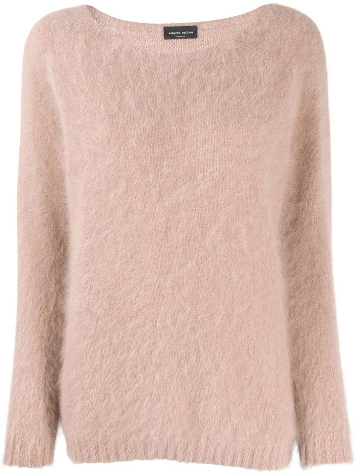 Roberto Collina Textured Knit Jumper - Neutrals