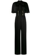 Escada Flared Style Jumpsuit - Black