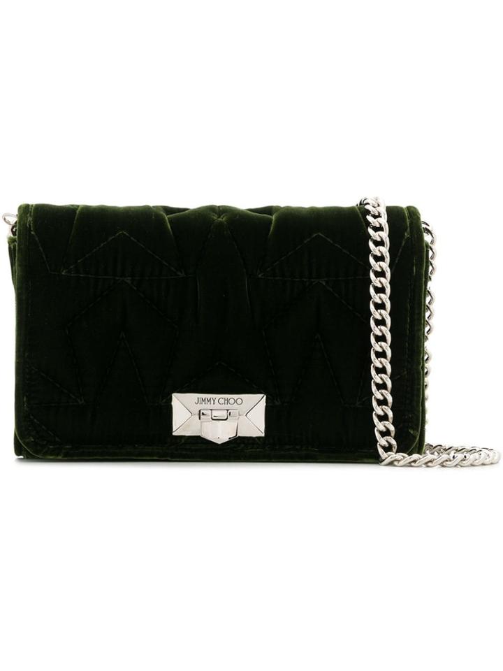 Jimmy Choo Helia Clutch - Green