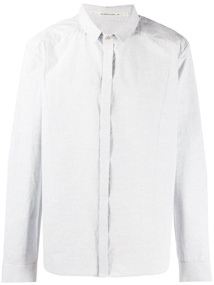 Individual Sentiments Plain Shirt - Blue