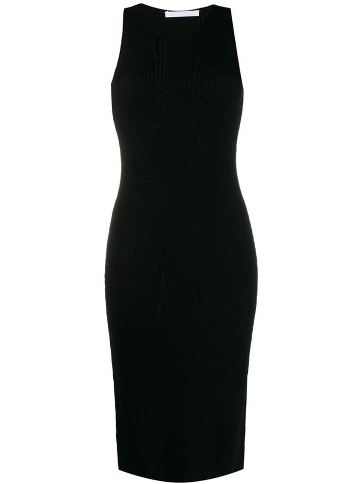 Helmut Lang Parachute Strap Crew Dress - Black