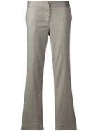 Twin-set Slim-fit Cropped Trousers - Grey