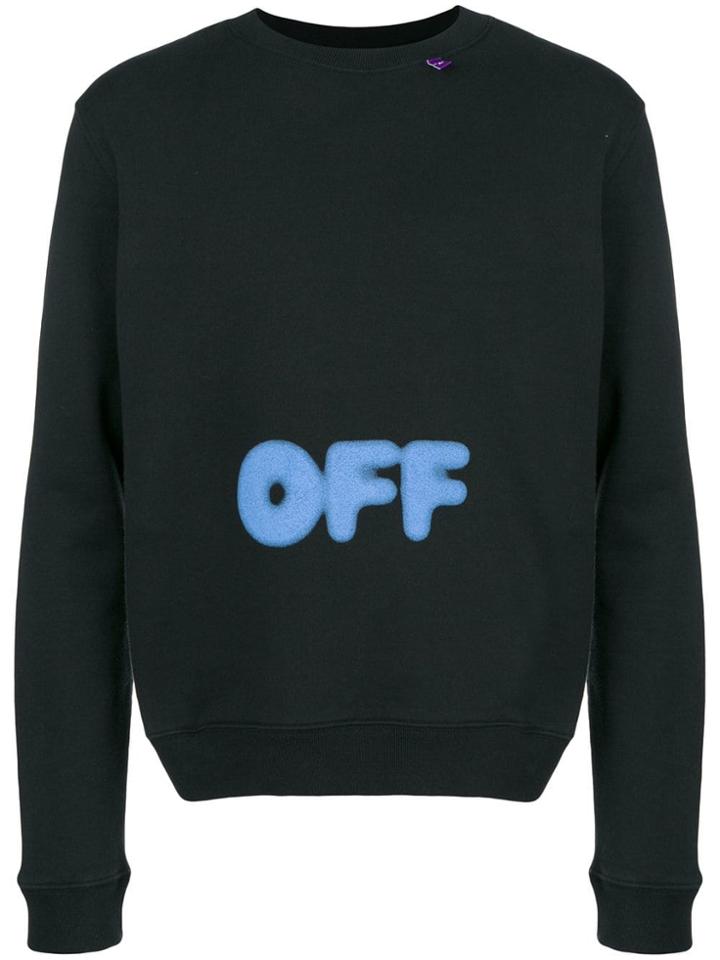 Off-white Blurred Logo - Black