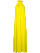 Cushnie Halterneck Maxi Dress - Green