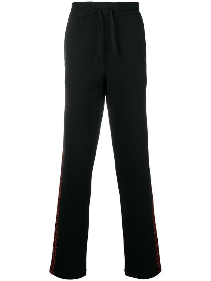 Missoni Stripe Track Pants - Black