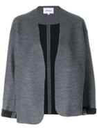 Enföld Cropped Boxy Fit Jacket - Grey