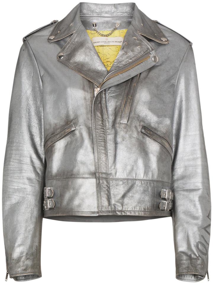 Golden Goose Deluxe Brand Chiodo Biker Jacket - Metallic