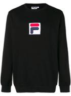 Fila Crewneck Logo Sweatshirt - Black