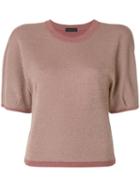 Etro Shortsleeved Sweater - Pink