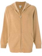 Loewe Zip Up Hoodie - Brown