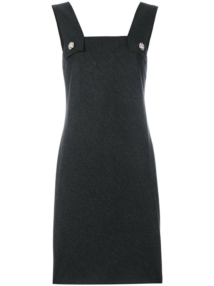 Versace Vintage Pinnafore Dress - Grey