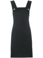 Versace Vintage Pinnafore Dress - Grey
