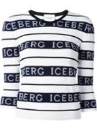 Iceberg Logo Print Sweater