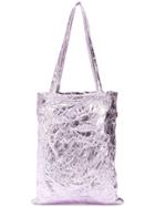 Sies Marjan Metallic Tote - Pink