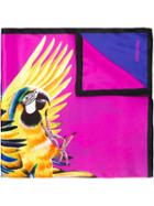 Dsquared2 Parrot Print Scarf