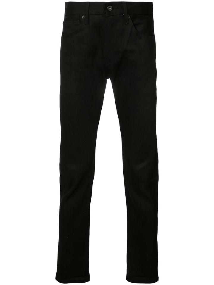 Levi's: Made & Crafted Slim-fit Jeans, Men's, Size: 29/32, Black, Cotton/spandex/elastane