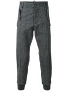 Dsquared2 Flannel Joggers - Grey