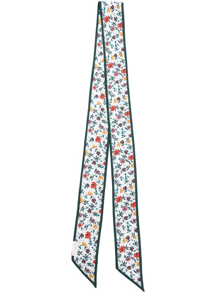 Chloé Floral-print Scarf - White