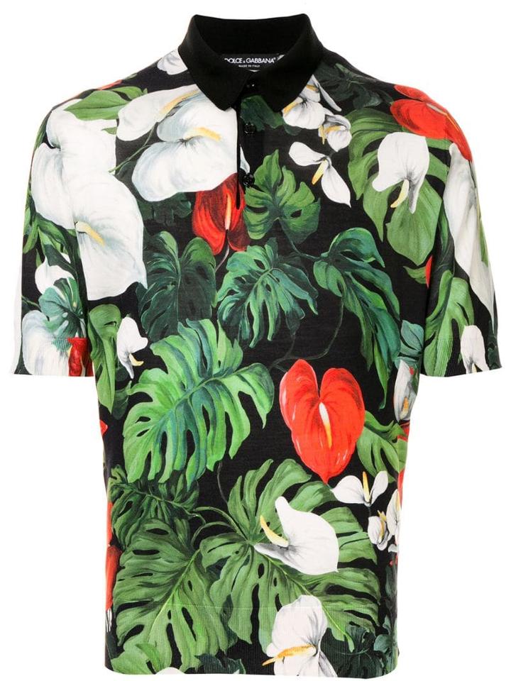 Dolce & Gabbana Henley Shirt - Black