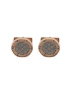 Roberto Cavalli Round Cufflinks - Gold