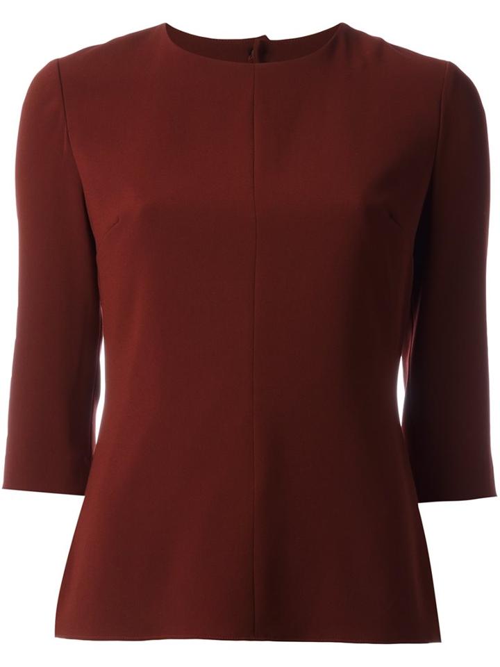 Aspesi Back Keyhole Detail Top