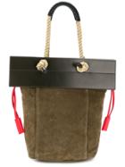 Ports 1961 Rope Handle Flap Tote Bag - Green