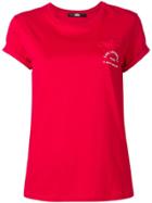 Karl Lagerfeld Chest Pocket T-shirt - Red