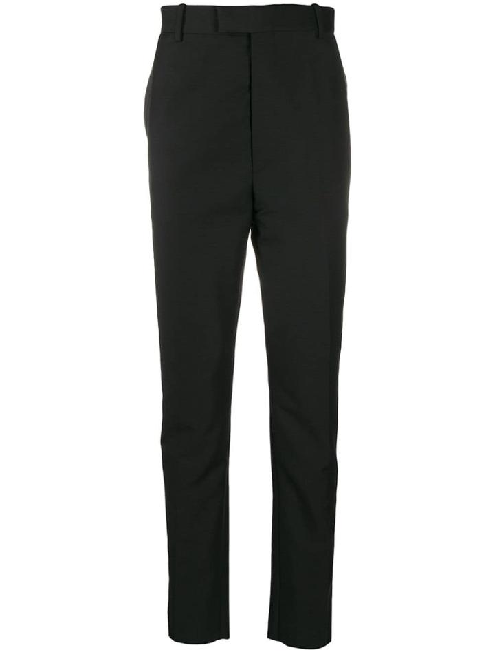 Alexander Mcqueen Panelled Tailored Trousers - Black