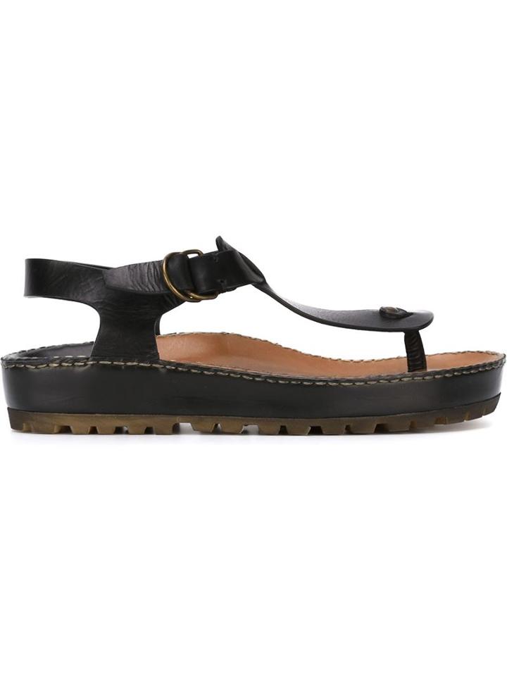 Silvano Sassetti T-bar Sandals