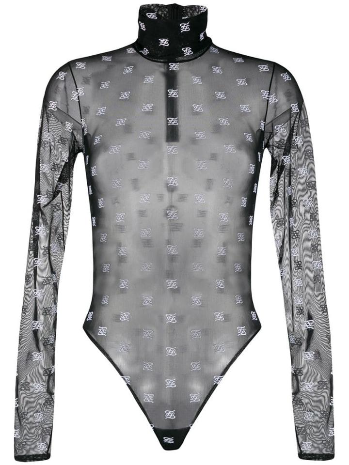 Fendi Karligraphy Monogram Body - Black