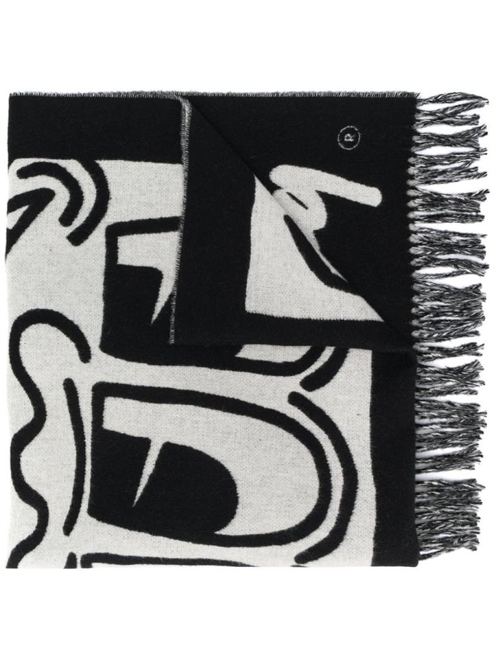 Études X Keith Haring Scarf - Black