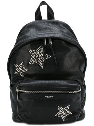 Saint Laurent Mini City Stars Backpack - Black