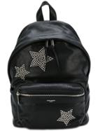 Saint Laurent Mini City Stars Backpack - Black