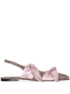 Gia Couture Eva Ballerina Shoes - Grey