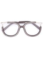 Chloé Eyewear Metal Rim Glasses - Grey