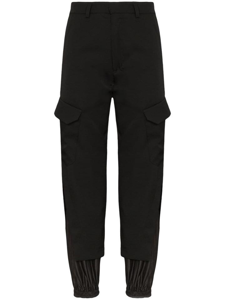 Delada Split-layer Trousers - Black