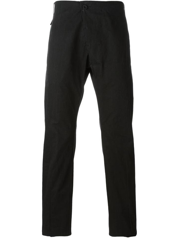 Lost & Found Ria Dunn Slim Fit Trousers, Men's, Size: Medium, Black, Cotton