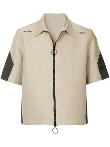 Ex Infinitas Zipped Shirt - Neutrals