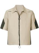 Ex Infinitas Zipped Shirt - Neutrals