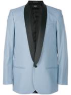 Garcons Infideles Straight Fit Smoking Jacket - Blue