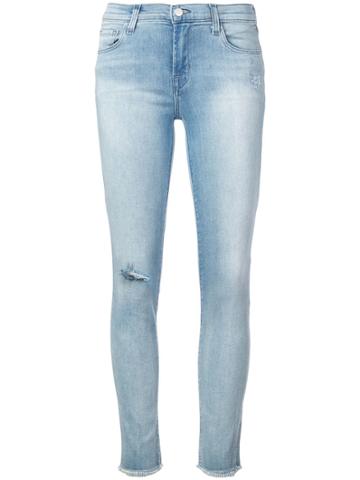J Brand Wonder Skinny Jeans - Blue