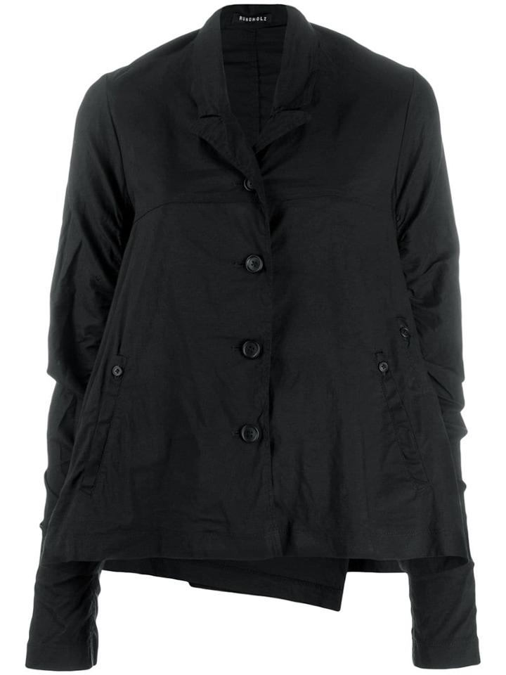 Rundholz Jacket With Gathered Sleeves - Black