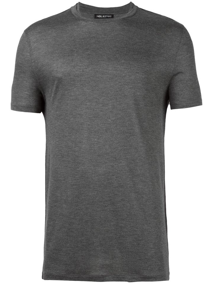 Neil Barrett Slub Knit T-shirt - Grey