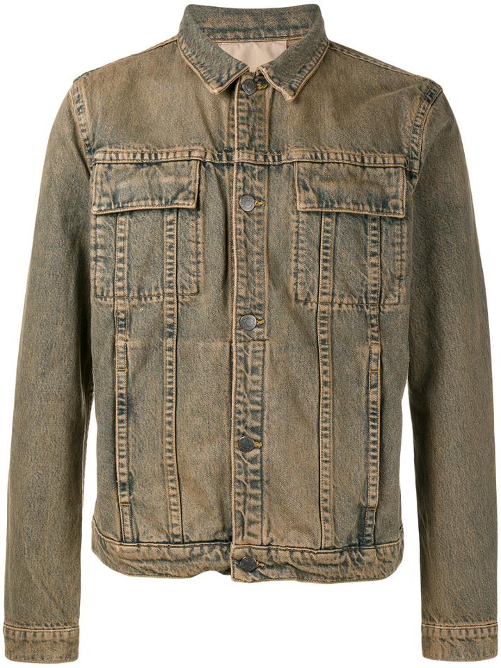 Helmut Lang - Brick Wash Denim (blue) Jacket - Men - Cotton/polyester - Xs, Cotton/polyester