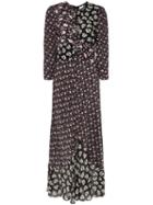 Rixo Chelsea Floral Print Dress - Black