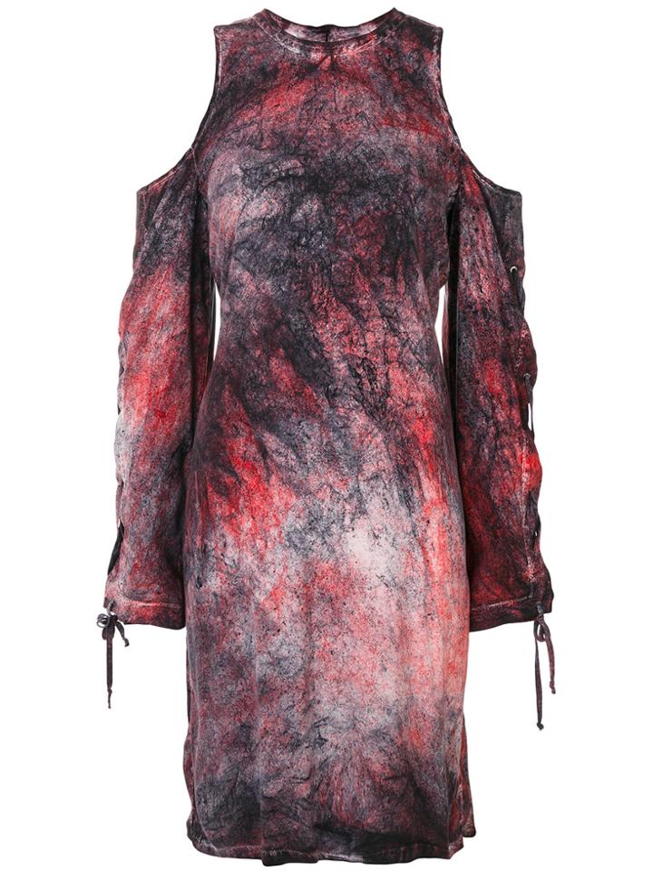 Lost & Found Ria Dunn Cut Out Dress - Red