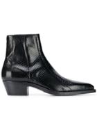 Saint Laurent Finn Boots - Black