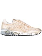 Premiata Printed Sole Trainers - Nude & Neutrals