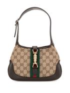 Gucci Pre-owned Jackie Gg Pattern Shelly Hand Bag - Brown