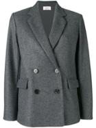 The Row Classic Double-breasted Blazer - Grey